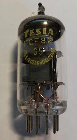 PCF82 - elektronka TESLA