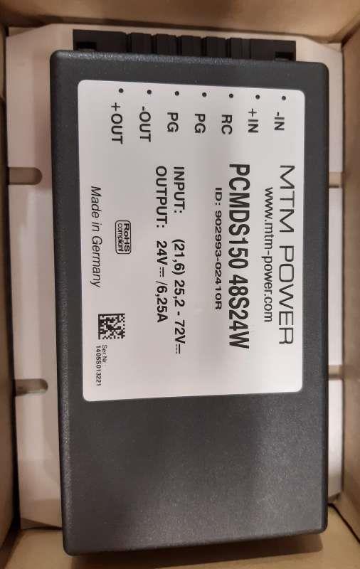 PCMDS150-48S24W - DC/DC konveter 24V 6,25A
