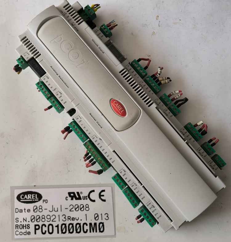 CAREL PCO1 SYSTEM CONTROLLER PCO1000CM0, Ver 1.013   .. použitý / used.. cena na dotaz / price on request