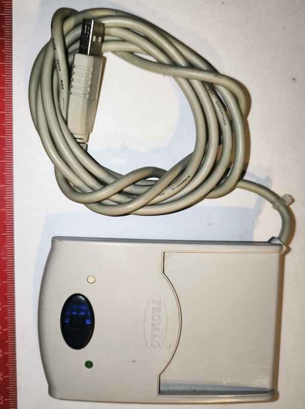 Čtečka GIGATEK -  PCR-330M-00 - RFID, 13.56MHz, USB (emulace klávesnice), .. z demontáže / used