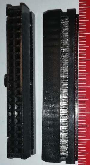 není skladem - PFL40 - IDC zásuvka rozteč 2,54mm, 2x20pin na kabel  .. balení 14ks