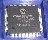 PIC18F87J60-I/PT - MCU 8-bit PIC18 PIC RISC 128KB Flash 1.8V/2.5V/3.3V 80-Pin TQFP  .. cena na dotaz / price on request