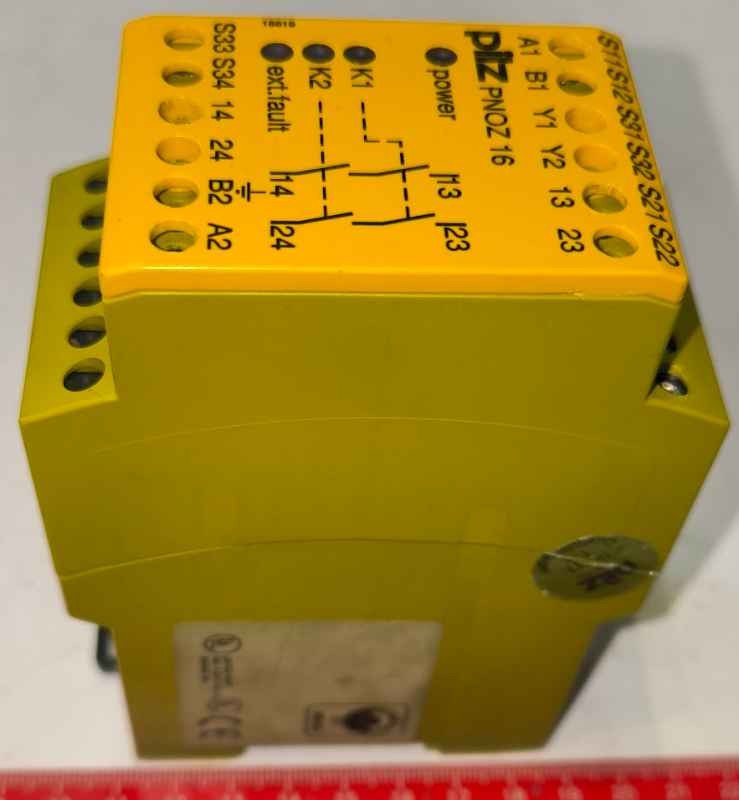 PILZ 774066 PNOZ 16 230VAC 24VDC 2n/o .. použitý / used.. cena na dotaz / price on request
