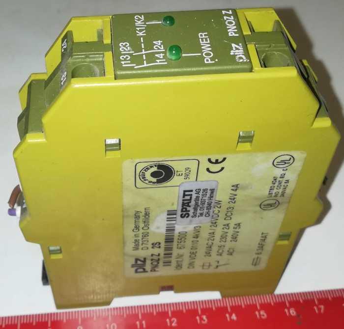 PILZ PNOZ Z 2S 24Vdcac  .. použitý / used   .. cena na dotaz / price on request