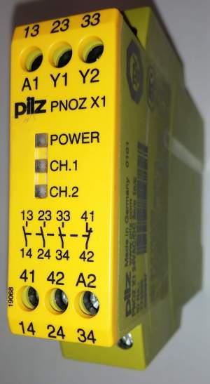PILZ PNOZ X1 24Vdcac  .. použitý / used   .. cena na dotaz / price on request