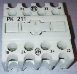 PK21T - pomocné kontakty   .. cena na dotaz / price on request