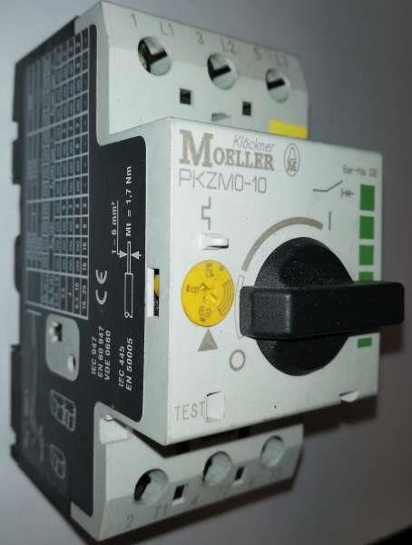 PKZM0-10 .. Motorový jistič Moeller