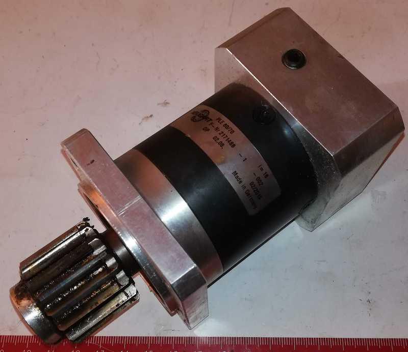 planetová převodovka PLE6070 Neugart, i=16,  .. použitý / used