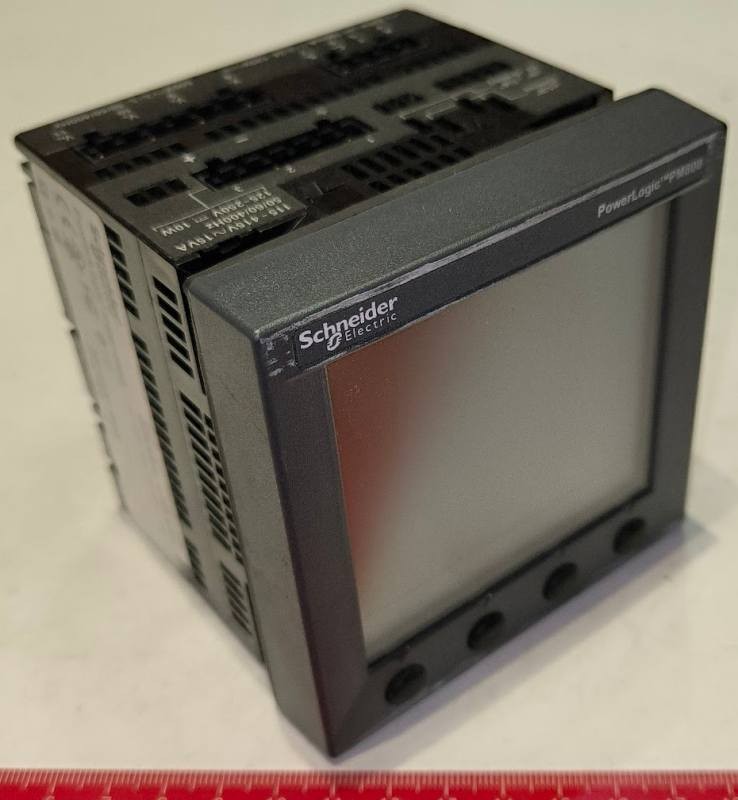 Schneider PowerLogic PM800 Series Power Monitoring Devices ( PM810MG + display )  .. použitý / used   .. cena na dotaz / price on request