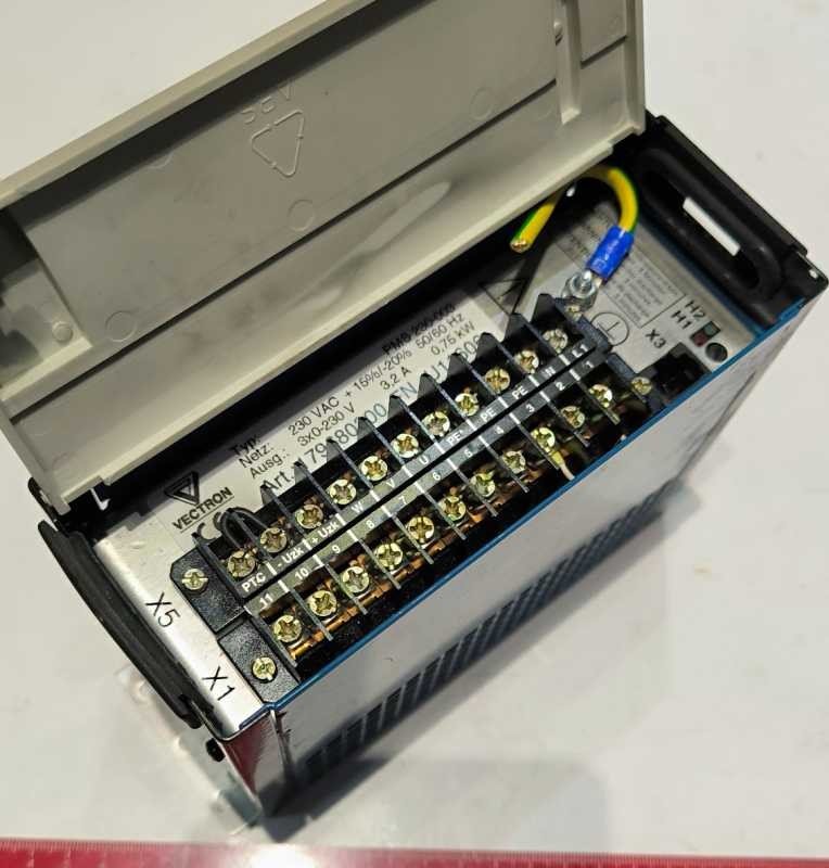 STŘÍDAČ VECTRON PMS 230-003 0,75 kW - 179680300 .. použitý/used   .. cena na dotaz / price on request