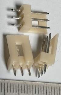 konektor 3pin  .. balení 50ks za 50Kč
