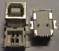 konektor USB B SMT 4 pol .. balení 10ks za 99Kč