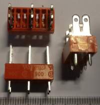 75870904 - 900-S-7,5/03 - Flat connector strip, 3, Solder pin, -40 °C, WECO .. balení 25ks za 99Kč