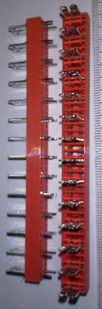 900-S-7,5/14 - Flat connector strip, 14pin , Solder pin, -40 °C, WECO