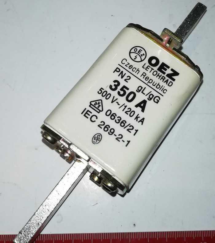 pojistka PN2 gL/gG 350A/500V OEZ Letohrad