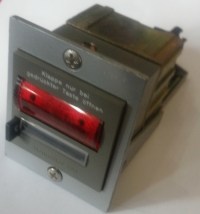 počítadlo impulsů Hengsler 400, starší, nutno otestovat  .. cena na dotaz / price on request