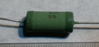 výkonový R 4k7 5% 4W  .. balení 7ks za 14Kč