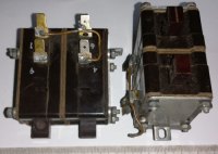 přepínač + tlačítko, starý