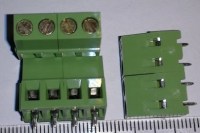 XY128V-A-4P - Svorkovnice do pl. sp., 5mm, 4 póly .. balení 50 čtveřic za 200Kč