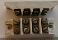 šroubovací svorkovnice na keramice