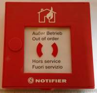 není skladem - plast. krabička hlásiče, bez klíčků