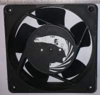 ventilátor 120x120mm, neznámé napětí, starší