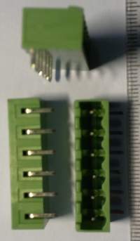 konektor XY2500R-D, 6 polu 12A 300V .. balení 100ks