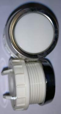 T6A ovládací hlavice - bílá (PP11007)