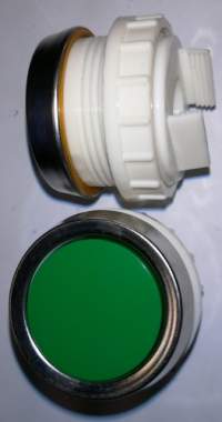 T6A ovládací hlavice - zelená