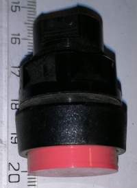 signalní hlavice červená