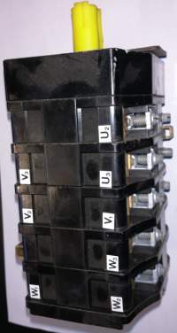 přepínač S63N Ui660VAC3-500V 30kW ..  cena na dotaz / price on request