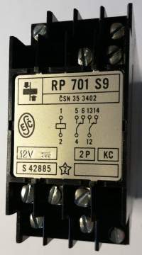 RP701 S9 2P KC 12Vss ( PP11163 )  .. cena na dotaz / price on request