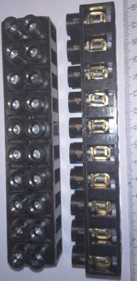 svorkovnice 10pin / velká čokoláda - 6315-25M dual