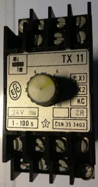 relé TX11 24Vss 1-100s ZR KC ..  cena na dotaz / price on request