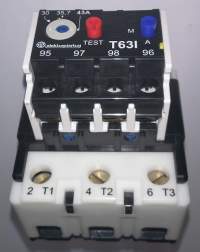 tepelné jistící relé T63I 43A    .... cena na dotaz / price on request