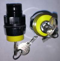 T10D ZL žlutý, v obou polohách lze vytáhnout klíček     .. cena na dotaz / price on request