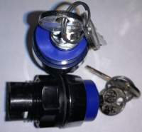 T10D MO modrý, v obou polohách lze vytáhnout klíček     .. cena na dotaz / price on request