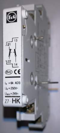Auxiliary switch Z7-HK F&G   .. cena na dotaz / price on request