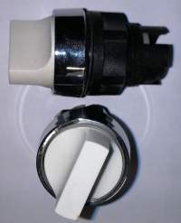 T10G BI - otočná hlavice 2 polohy - bílá