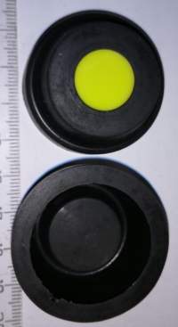 krytka těsná T6AOZL žlutá