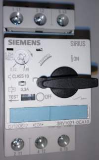 3RV1021-1BA10 - circuit breaker, z demontáže