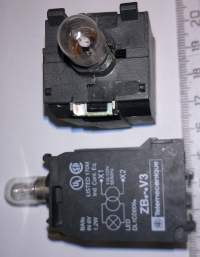 Telemecanique DL1CD006 Pilot Light 110-120V 50/60Hz ZB.-.V3