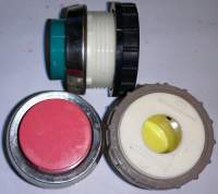 signalizační hlavice T6E bez pacek -  zelená