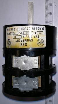 přepínač typ S25V01 SEZ Krompachy