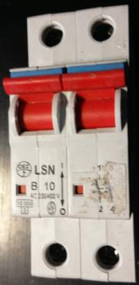 není skladem - jistič  LSN B10 OEZ Letohrad