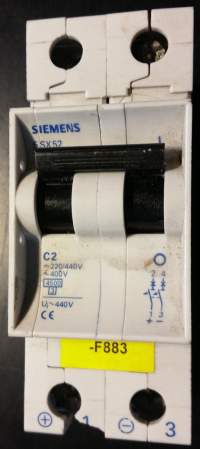 není skladem - jistič  SIEMENS 5SX52-C2
