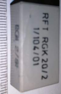 jazyčkové relé RFT RGK20/2  .. cena na dotaz / price on request