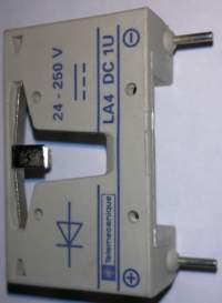 LA4DC1U - TeSys D - suppressor module - diodes - 12...250 V DC .. cena na dotaz / price on request