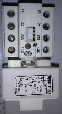 BK1111 - jednotka pomocných kontaktů .. cena na dotaz / price on request