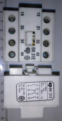 BK31E - jednotka pomocných kontaktů .. cena na dotaz / price on request